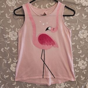 Wonder Nation Girl's Flamingo Tank Top